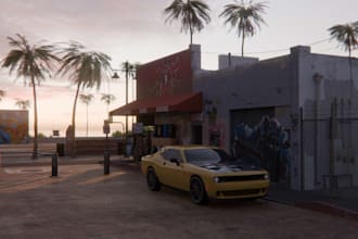 create 3d scene environments