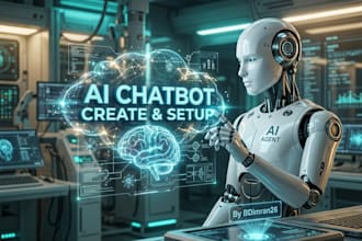 create and setup ai chatbot, ai agent