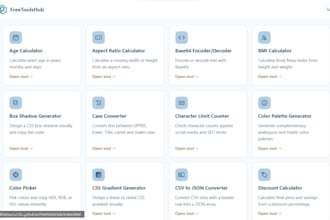 add your custom tool idea to freetoolshub on demand