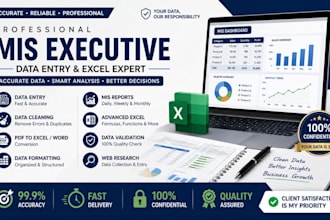 create professional mis reports using excel and power bi