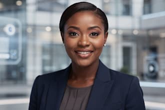 create a realistic ai avatar, spokesperson, and talking head video