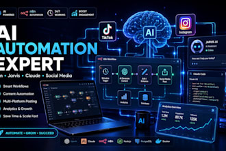 setup fix jarvis ai tiktok ig autopost on mini pc n8n claude code ubuntu vps