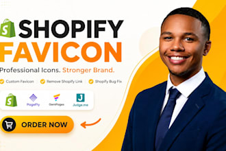 fix shopify favicon, remove powered by shopify, custom favicon, shopify bug fix