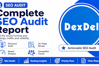 perform a complete SEO audit with an actionable report