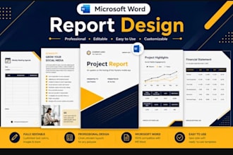 design clear, well structured reports