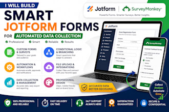 build smart jotform forms for automated data collection