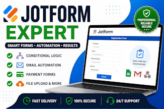 build smart jotform forms for automated data collection