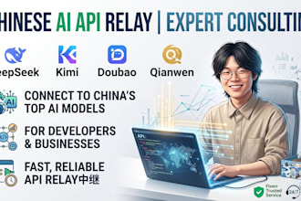 provide chinese ai API relay service and consulting for deepseek, kimi and more