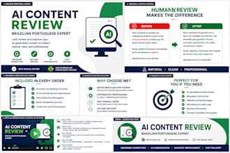 review ai generated content in brazilian portuguese