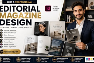 design product catalogue editorial magazine sales brochure fashion lookbook