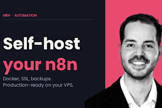 install self hosted n8n on your vps with SSL