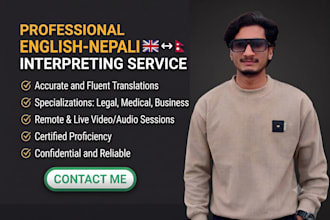 interpret your conversations from nepali to english simultaneously