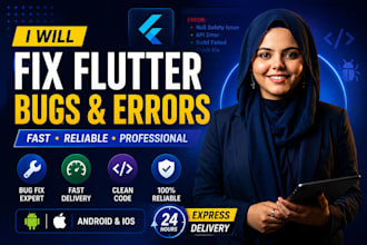 fix flutter bugs, errors and crashes