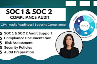 perform soc 1 and soc 2 audit preparation and provide CPA audit support