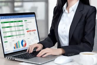 accurate data entry, advanced excel, pdf to excel and web research