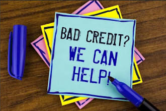 remove inquiry, late payment, boost score, collection, charge off in 3 bureaus