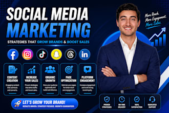 be your social media marketing ,content writing social medial manager