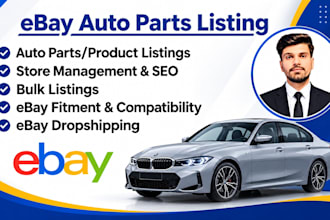 do professional ebay motors automotive parts listing
