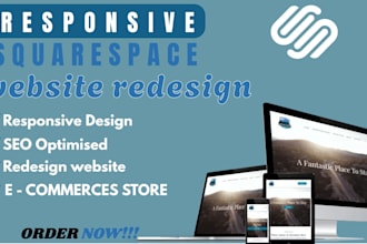 build squarespace website edit update squarespace redesign squarespace website