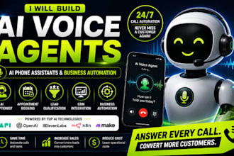 build ai voice agents, ai phone assistants and business automation workflow