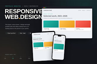 create custom responsive mobile friendly websites