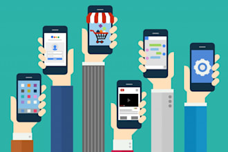 design and develop your mobile app UI UX for ios and android