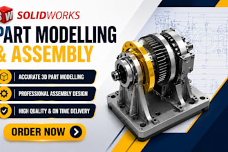 design mechanical parts and assemblies using solidworks