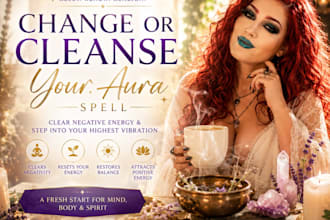 change or cleanse your aura with spell casting