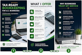 do tax ready bookkeeping for US businesses