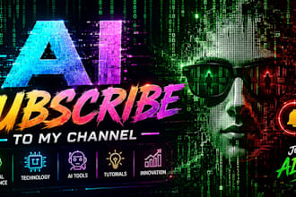 make you youtube banner for your channel