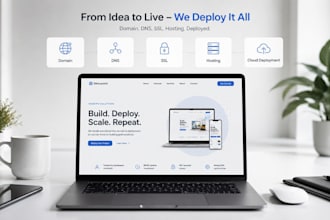 build and deploy your website