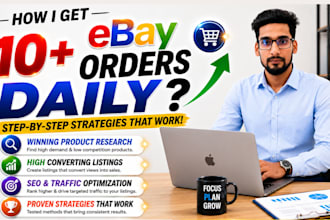 complete manage your ebay dropshipping store and automation