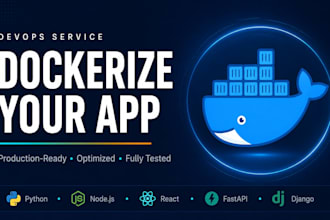 dockerize your application and set up docker compose