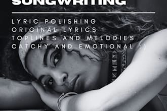 write catchy and memorable song lyrics en fr