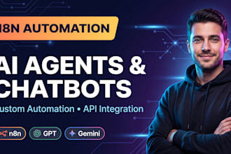 build a custom ai chatbot or ai agent for any platform using n8n