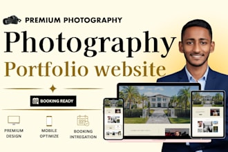 build a photography, videography or drone portfolio website in wordpress