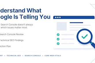 review your technical SEO and google search console