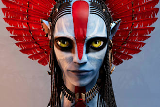 replace any ue5 game character with your custom model,3d nsfw avatar,rig control