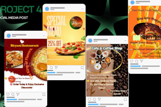 do social media post design, instagram post, facebook ads design, ad creative