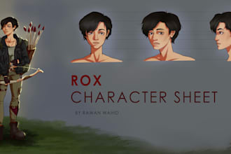 design expressive unique characters