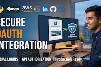 integrate secure oauth for your web app