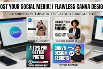 design engaging instagram posts for real estate using canva