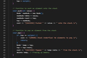 do c and c plus plus programming tasks and bug fixing