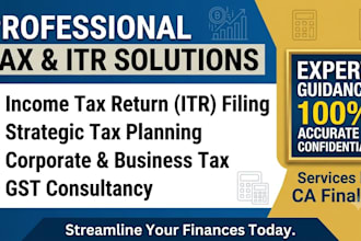 do expert income tax return itr filing and corporate tax planning under rs 2000