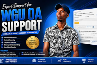 expertly take your wgu objectives oas