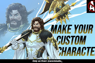 draw custom dnd and ttrpg character art for your campaign