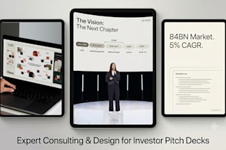 create a professional funding pitch deck presentation as a founder raising funds