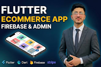 build a flutter grocery delivery app with firebase and admin panel