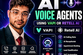 build ai voice agents using vapi or retell ai