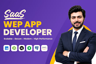 do saas web app development with ai automation